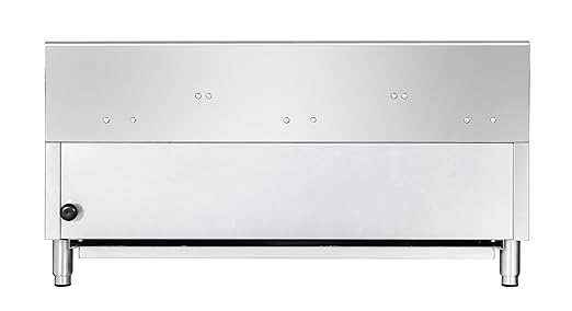 KoolMore KM-CRSU-36 36 in. Commercial Six-Burner Step Up Gas Range, 156000 BTU, ETL Listed in Stainless-Steel