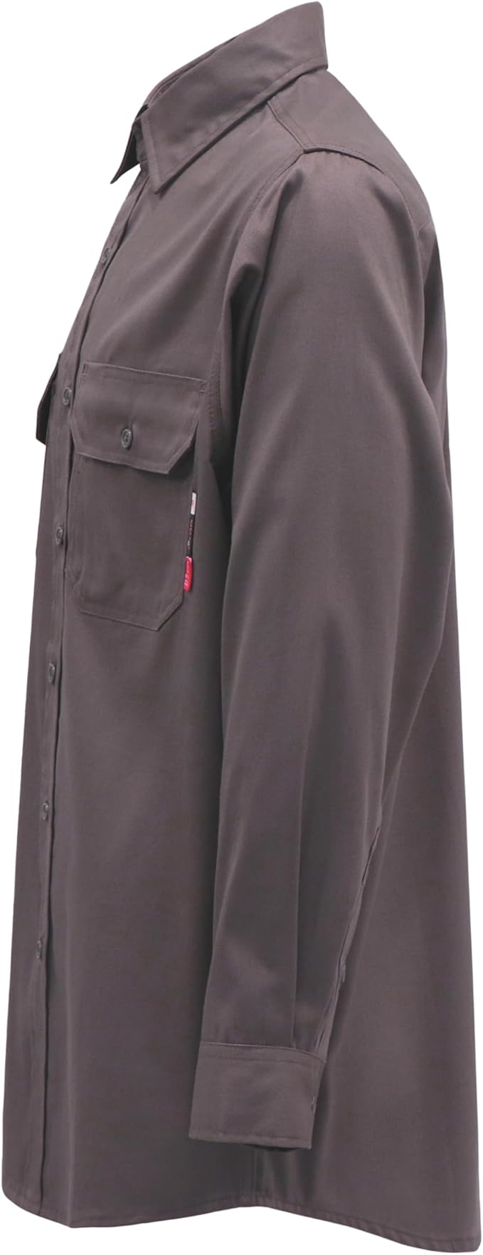 KONRECO FR Shirts for Men Fire Resistant Button Down Work Shirt 100% Cotton 6.5oz Lightweight Welding Shirts