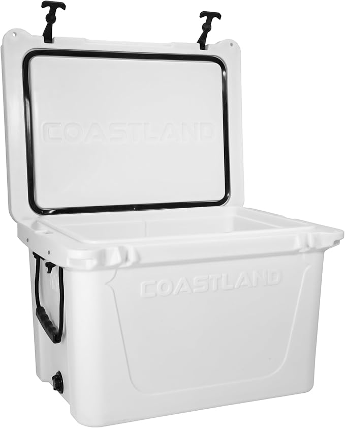 Coastland Delta Series Rotomolded Coolers, Premium Everyday Use Insulated Cooler, Ideal Portable Ice Chest Available in Multiple Capacities & Colors