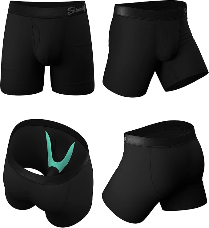 Shinesty Hammock Support Mens Boxer Briefs with Pouch