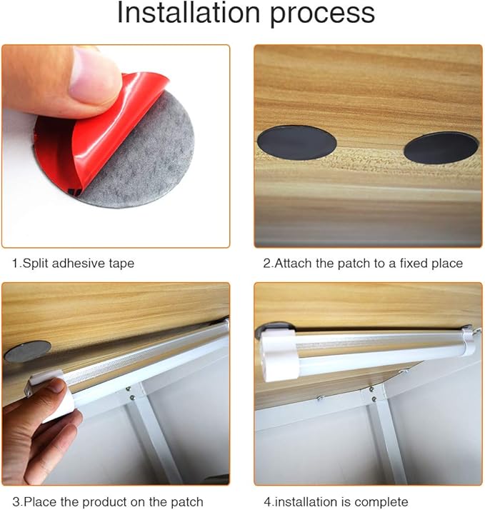 LETOUR LED Tube Magnetic Light Bar Work Lights 2000 Lumens 2600mAh 5 Lighting Options Camping Lantern USB Rechargeable Portable Battery Powered Lights with 2 Magnets Endurance for 40 Hours