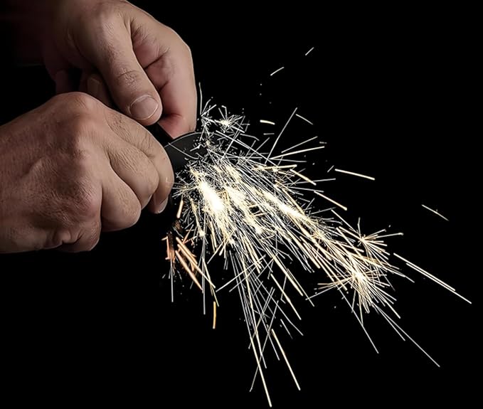 Fire Starter Kit with Magnesium Shavings and Waterproof Matches – Multiple Options with Ferro Rod and Fire Rope for Camping, Emergency, Bushcraft, Survival