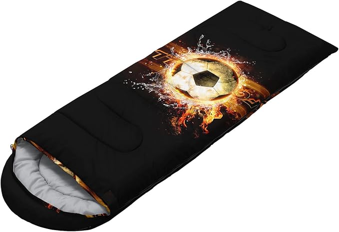 HOSIMA Dear Hunting Pattern Cold Weather Sleeping Bags for Adults,Black Light Weight Sleeping Bags for Kids Adults,WaterProof Sleeping Bags for Outdoors Hiking.