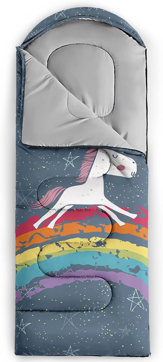 BailiPromise Camping Sleeping Bags,3 Season Warm & Cool Weather,Lightweight,Waterproof Sleeping Bags for Adults & Kids,Traveling,and Outdoors,Camping Gear Equipment