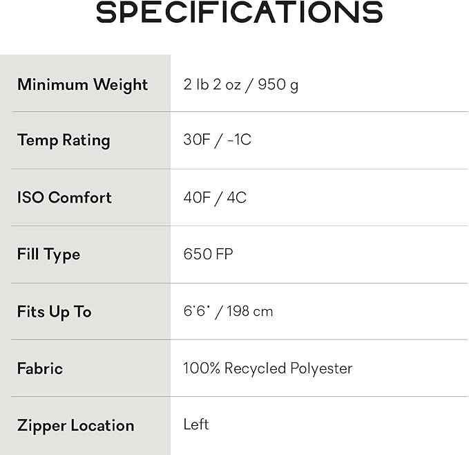 NEMO Equipment Disco Men's & Women's Endless Promise Down Sleeping Bag