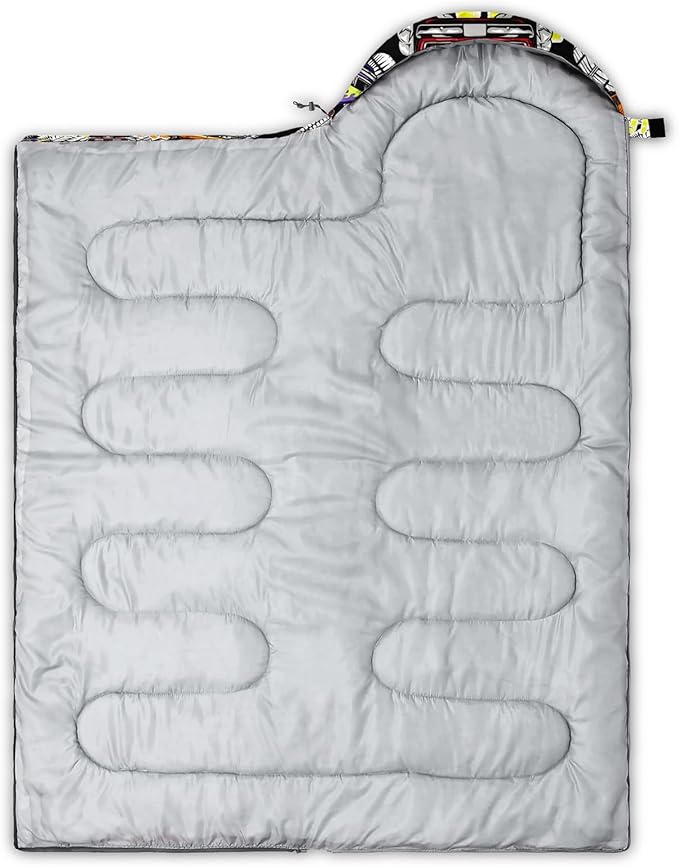 Print sleeping bag,sleeping bags,Outdoor Camping Sleeping Bag，Suitable For Children Boys And Girls Portable,Waterproof,Compact And Lightweight,Great For Outdoor Camping,Backpacking And Hiking