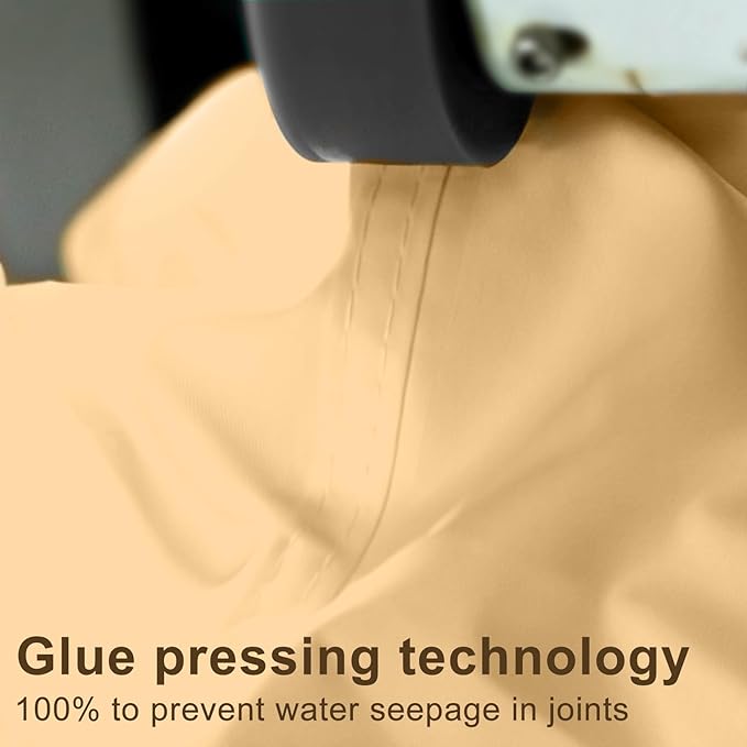 LOVE STORY Waterproof 7'x13' Rectangle Sand Sun Shade Sail Cannoy UV Resistant for Outdoor Patio Garden Backyard