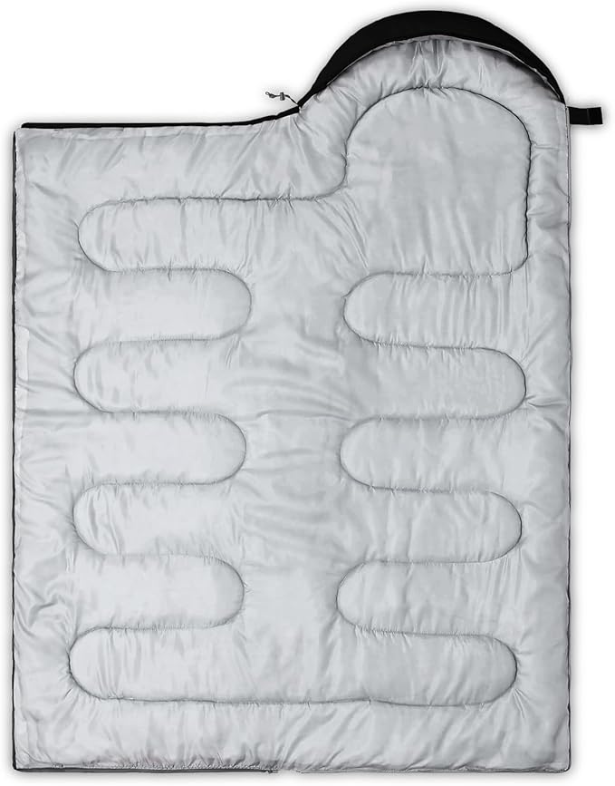 HOSIMA Dear Hunting Pattern Cold Weather Sleeping Bags for Adults,Black Light Weight Sleeping Bags for Kids Adults,WaterProof Sleeping Bags for Outdoors Hiking.