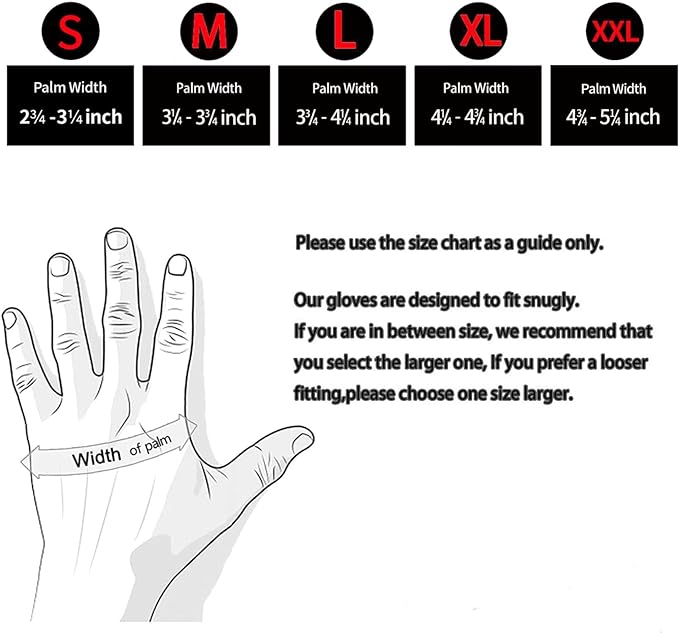 DULFINE High Performance Work Gloves For Men(3 Pairs Pack), High Dexterity Touch Screen For Multipurpose,Excellent Grip (XX-Large)