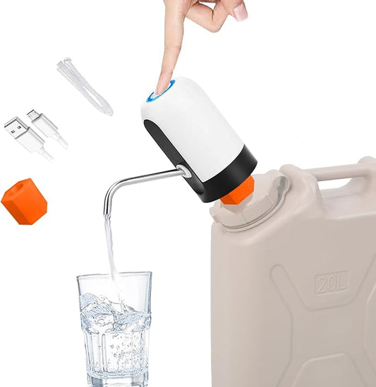 Water Pump Faucet Adapter Kit for Scepter，Camping Water Jug with Spigot for Camping and Emergency Water Jugs for Scepter Brand 10L 20L Jerry Can