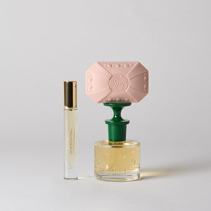 Caswell-Massey Rose Natural Bar Soap for Women, Moisturizing Body Soap Bar for All Skin Types, Made with Essential Oils & Plant-Based Formula for Soft Skin, 3.5 oz