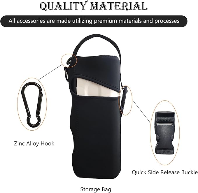 Portable Cassette Stove With Delicate Storage Bag, Foldable Camp Stove Compact Camping Stove, 2200W Folding Butane Gas Burner (Black)