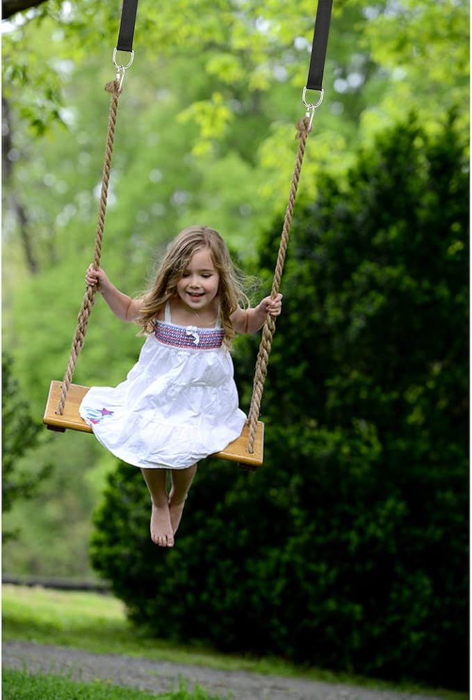 PANGAEA Tree Swing Hanging Straps Kit, 5FT/10FT/20FT/30FT, Heavy Duty Holds 2200LBS Extra Long, with Safer Lock Snap Carabiners & Carry Pouch Bag (30 FT)