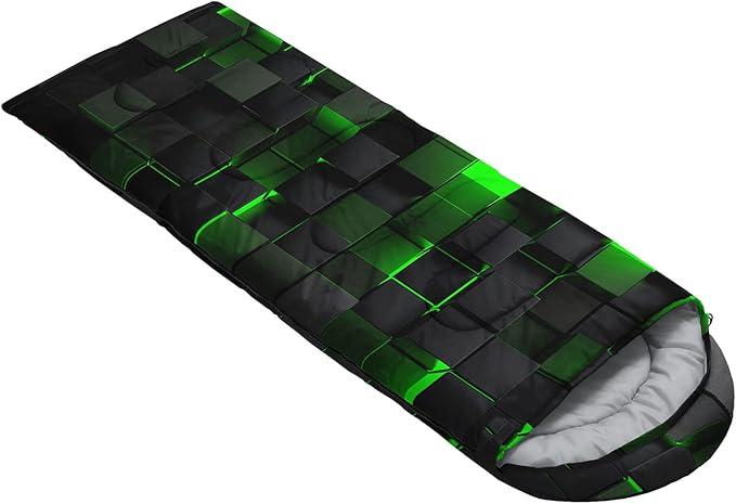 Sleeping Bags for Adults and Kids Backpacking Camping Sleeping Bags for Girls and Boys Lightweight Waterproof Cold/Warm Sleeping Bag for All Season