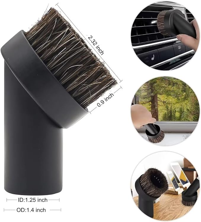 Vacuum Attachments Accessories, 2 1/2" to 1 1/4" Shop Vac Hose Adapter, 7 Pack