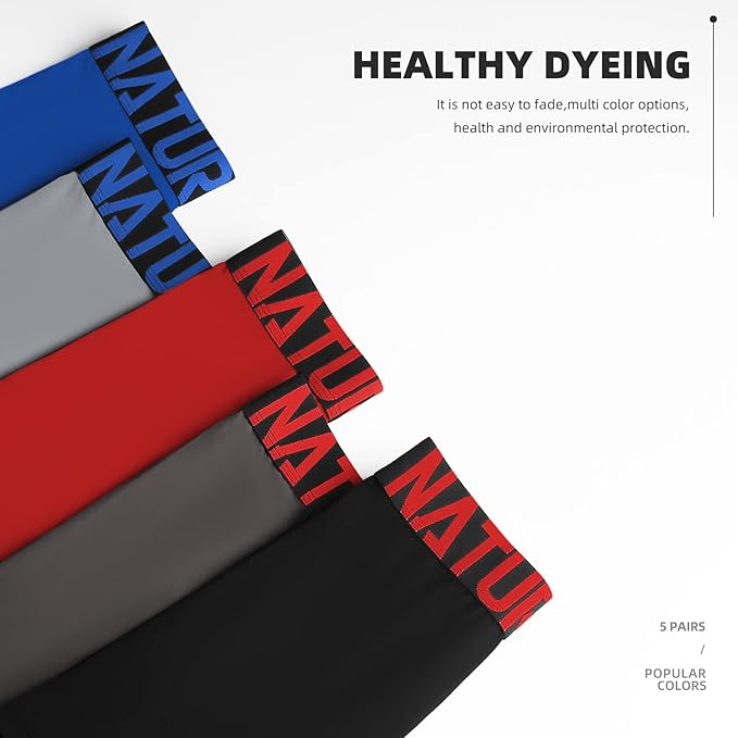 Natural Feelings Mens Underwear Coolzone Boxer Briefs for Men Pack Stretch Performance Quick Dry Sports Underwear