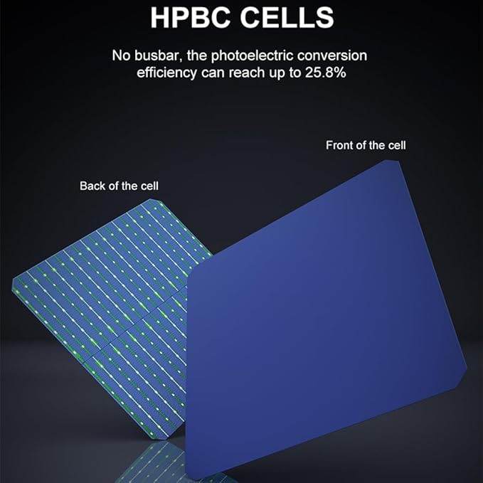 Flexible Solar Panel 125W 12V ETFE,42.9in x 23.2in Semi-Flexible Bendable Mono Solar Panel High Efficiency 125 Watt for RV Van Roof TopCamping Home Boat Marin