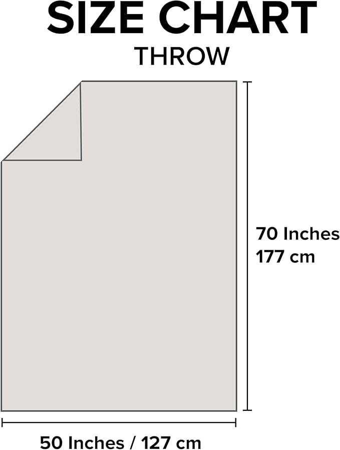 UGG Whitecap Plush Throw Blanket Fleece Lightweight Soft Throw for Couch or Bed Luxury Home Decor for Living Room Washable Hypoallergenic Blankets for Dorm Decor, 50-inch x 70-inch, Light Grey Seal