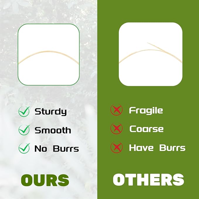 12 inch Natural Bamboo Skewers for Grilling，Chocolate Fountain，Kabob，Crafts，Barbecue，Flower Bouquet， Bouquet Wrapping Paper. Diameter=4mm. More Size Choices 6"/8"/10"/12"/36"(100 PCS)