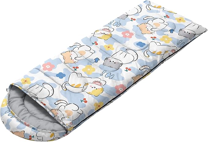 CVHOUSE Camping Sleeping Bags,3 Season Warm & Cool Weather,Lightweight,Waterproof Sleeping Bags for Adults & Kids,Traveling,and Outdoors,Camping Gear Equipment