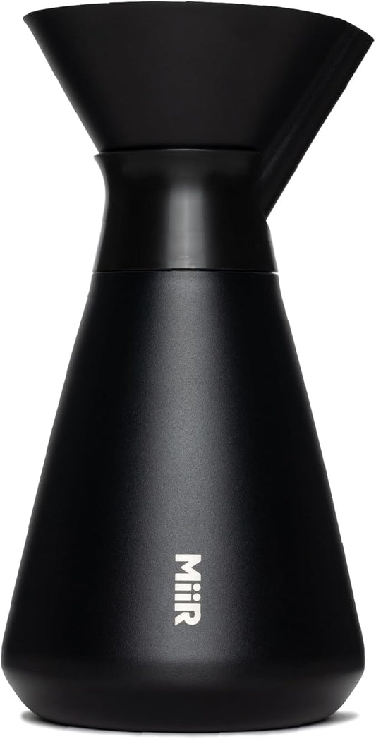 MiiR New Standard Carafe, 33oz Shatterproof, Durable Double-Wall Vacuum Insulated Coffee Carafe for Pour Over Coffee
