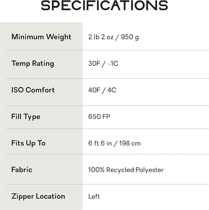 NEMO Equipment Disco Men's & Women's Endless Promise Down Sleeping Bag