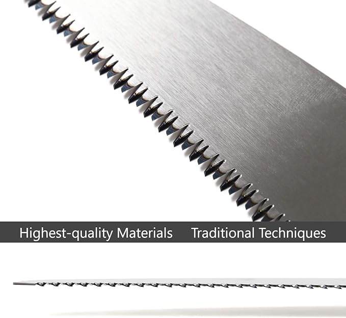 Woodworking Saw, Japanese Pull Saw for Woodworking and Wood Craftsmanship, Long Handle with Precision Blade and Cutting Power, Heavy Duty (Woodworking Saw)