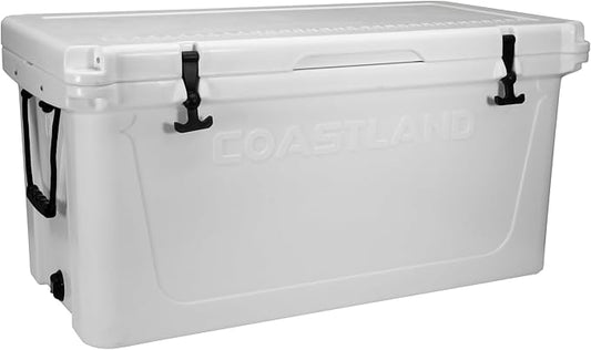 Coastland Delta Series Rotomolded Coolers, Premium Everyday Use Insulated Cooler, Ideal Portable Ice Chest Available in Multiple Capacities & Colors