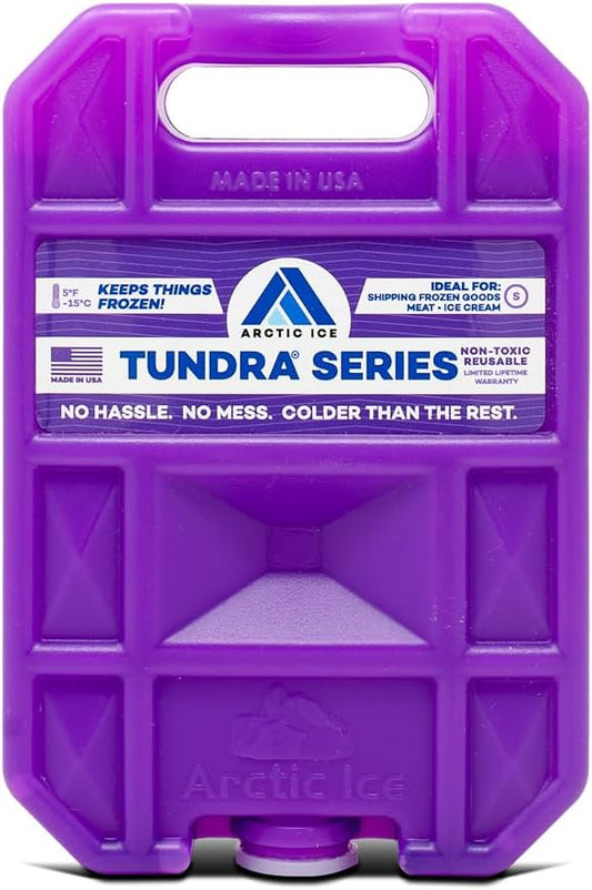 Arctic Ice Tundra Series Long Lasting Reusable Ice Pack - 5° Fahrenheit Cooling Point - Designed to Maintain Freezer-Like Temperatures in Coolers