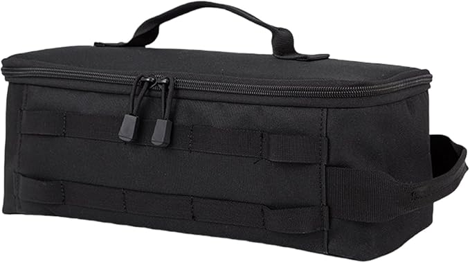 Picnic Backpack, Portable Camping Cookware Bag Outdoor Carrying Picnics Tableware Organizers Large Capacity Utensils Storage Bag Enduring