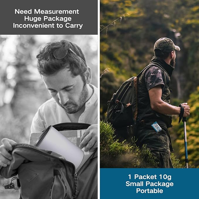 Portable Toilet Absorbent Gel, Portable Toilet Powder Poo Urine Powder for Camping Outdoor Hiking