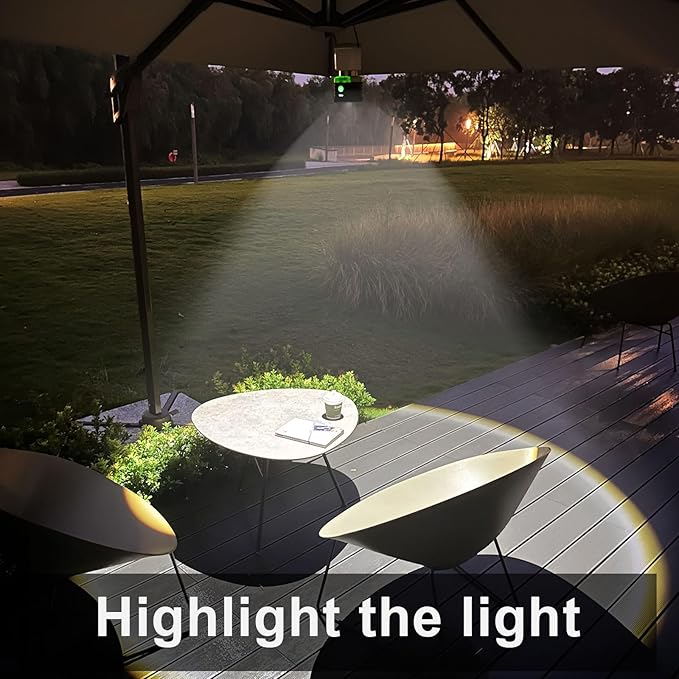 3PCS 6500K White Light LED Camping Lantern Rechargeable 1000LM, 4500mAh Power Bank, Flashlight for Hurricane Emergency, Hiking, IP44 Waterproof Lantern(Black)