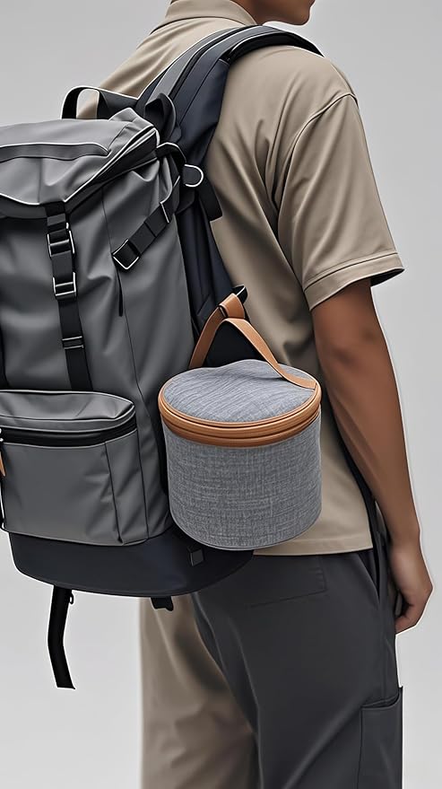 Stainless Steel Camping Cookware, durable, easy to clean, and quick to heat up. Compact camping cookware set, perfect for family picnics, camping, backpacking, hiking.