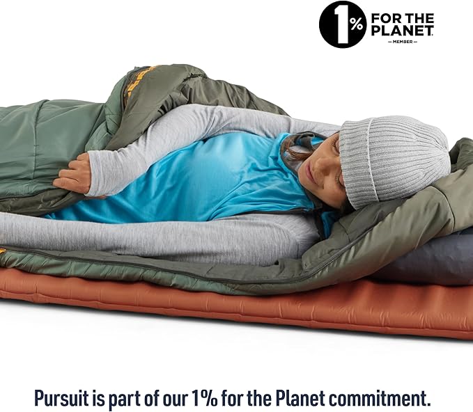 Sea to Summit Pursuit Self-Inflating Sleeping Mat for Camping and Backpacking, Tapered - Regular (72 x 22 x 2 inches)