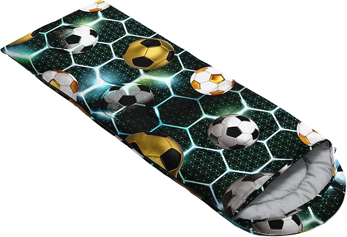 QOOMO Camping Sleeping Bags,3 Season Warm & Cool Weather,Lightweight,Waterproof Sleeping Bags for Adults & Kids,Traveling,and Outdoors,Camping Gear Equipment