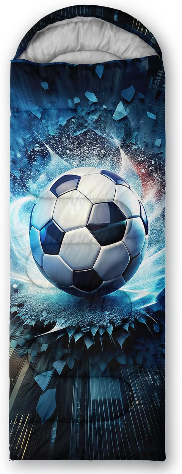 AILONEN Outer Space Astronaut Camping Sleeping Bags,Lightweight & Waterproof,3 Season Warm & Cool Weather,Cartoon Sleeping Bags for Kids,Boys Girls Travelling,Outdoors