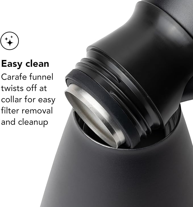 MiiR New Standard Carafe, 33oz Shatterproof, Durable Double-Wall Vacuum Insulated Coffee Carafe for Pour Over Coffee