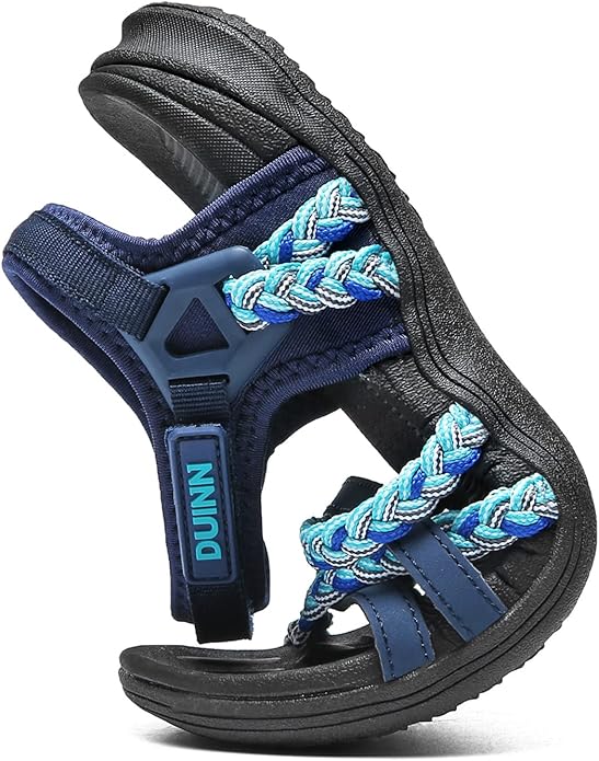 UBFEN Womens Hiking Comfort Sport Sandals Beach Vacation Camping Casual Sport Sandals with Adjustable Straps and Arch Support