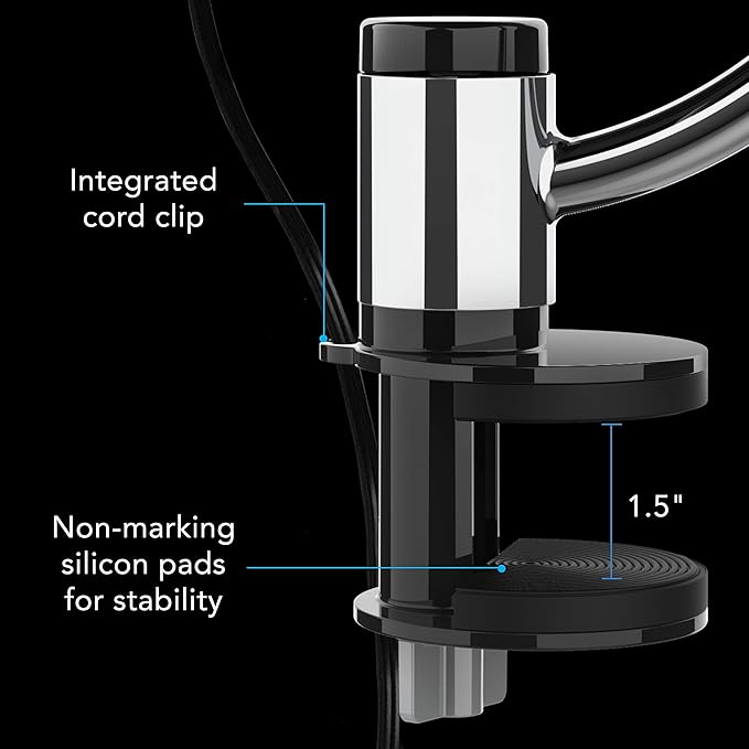 Vornado Pivot3 Clip Personal Air Circulator Fan with Multi-Surface Clip, Quiet Portable Fan for Office or Bedroom, 3 Speeds, Black