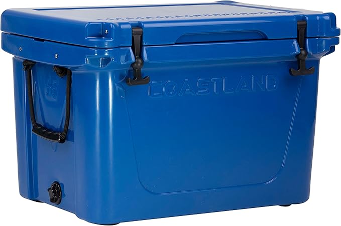 Coastland Delta Series Rotomolded Coolers, Premium Everyday Use Insulated Cooler, Ideal Portable Ice Chest Available in Multiple Capacities & Colors