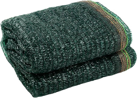 LOVE STORY 6x8FT 55% Green Shade Cloth Sun Shade Net UV Resistant Mesh Tarp Plant Cover Sunblock Net for Garden,Greenhouse,Vegetables,Flowers