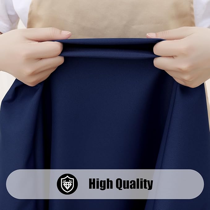 Smiry 2 Pack Rectangle Picnic Table Cloth, Waterproof Elastic Fitted Tablecloths, Washable Polyester Rectangular Patio Table Cover for Camping, Indoor and Outdoor (Navy, 30"x60")