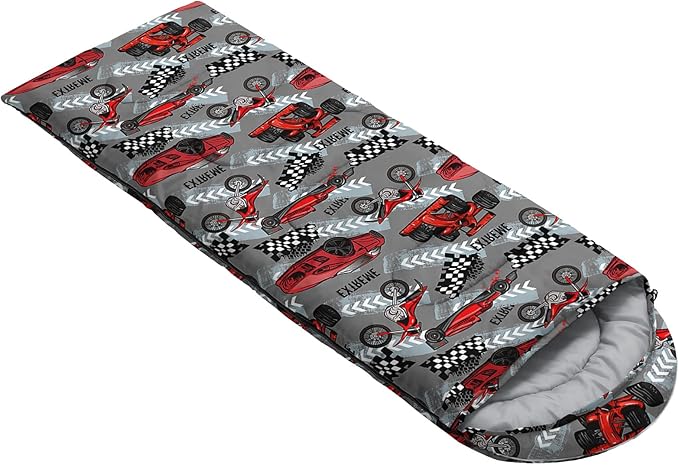 QOOMO Camping Sleeping Bags,3 Season Warm & Cool Weather,Lightweight,Waterproof Sleeping Bags for Adults & Kids,Traveling,and Outdoors,Camping Gear Equipment