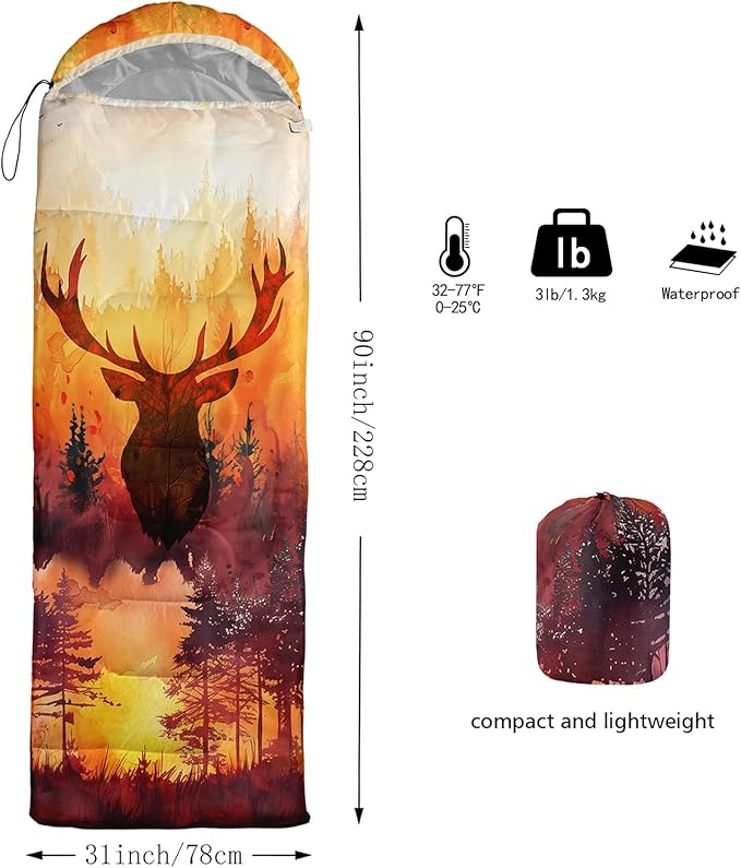 AILONEN Blue Glowing Basketball Sleeping Bag for Kids Boys,Warm and Cool Weather,Lightweight,Waterproof Backpacking,City Theme Ball Sports Sleeping Bag for Camping