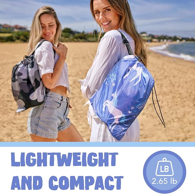 AlphaBeing Inflatable Lounger Beach Chair Accessories, Air Sofa Hammock Inflatable Couch for Camping Backyard Lakeside with Compression Sacks, Ideal Outdoor Gifts for Adults