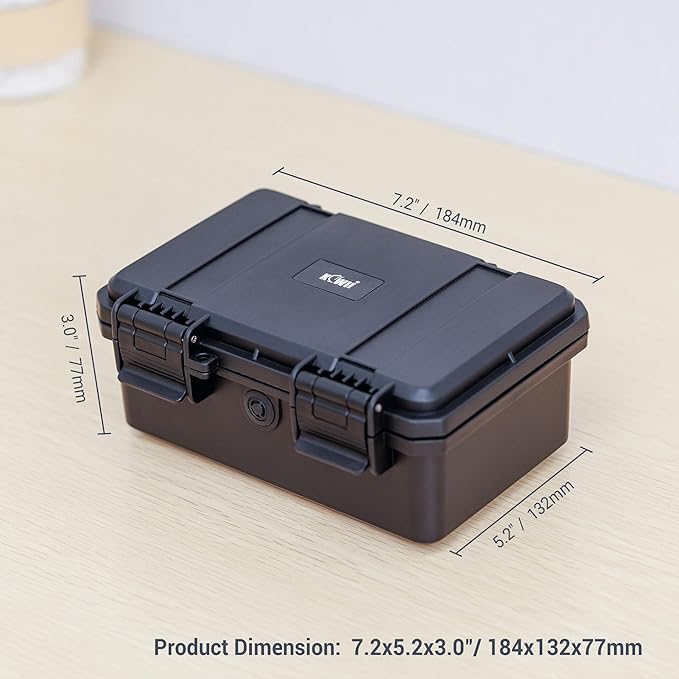 KIWIFOTOS 58 Slots AA AAA CR2032 Battery Case Holder with Tester, IP67 Waterproof Outdoor Batteries Storage Organizer Container with 3V CR2032 Button Battery Holder