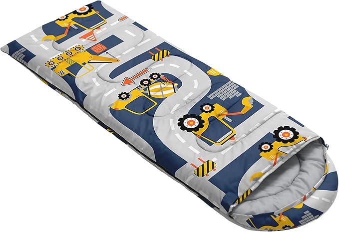 QOOMO Camping Sleeping Bags,3 Season Warm & Cool Weather,Lightweight,Waterproof Sleeping Bags for Adults & Kids,Traveling,and Outdoors,Camping Gear Equipment