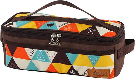 TRIWONDER Camping Travel Cookware Organizer Bag Cooking Utensils Storge Portable Pouch for Outdoor Barbecue Camping Cooking Spoon Chopsticks Organizing