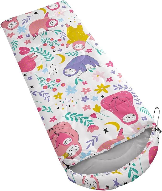 QOOMO Camping Sleeping Bags,3 Season Warm & Cool Weather,Lightweight,Waterproof Sleeping Bags for Adults & Kids,Traveling,and Outdoors,Camping Gear Equipment