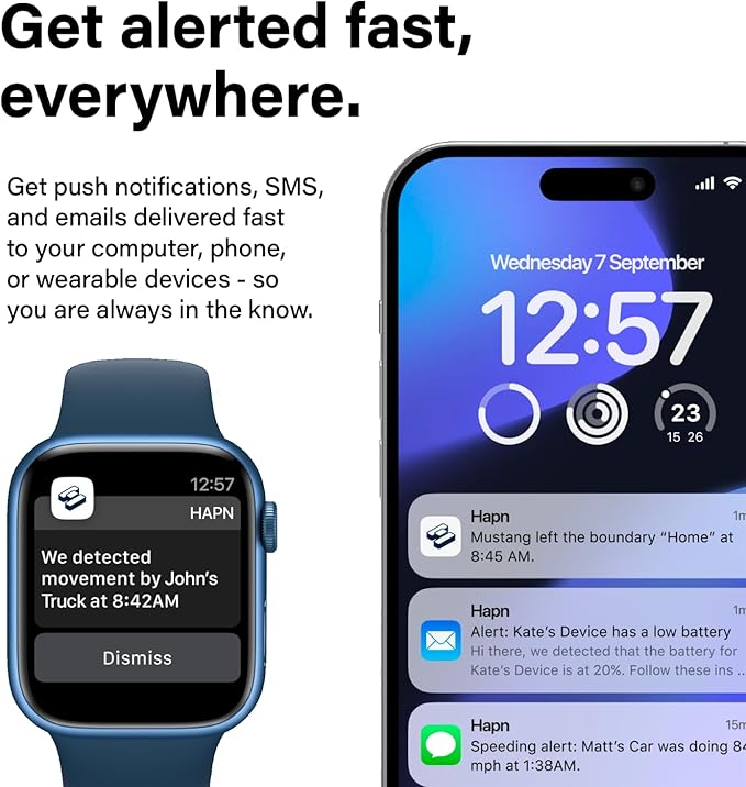 Spy Tec Mini GPS Tracker for Vehicles & Kids | Up to 14-Day Battery Life | Waterproof Magnetic Case, Geofencing, Portable Real Time GPS Car Tracker w/Lifetime Support | Subscription Required